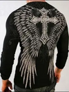 Men's Punk Wings Long Sleeve T-Shirt