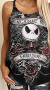 Jack Blanket Print Back Hollow Vests