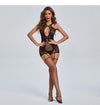 Sexy Lace Hollow Stockings Jumpsuit