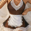 Sexy See-through Lace Nightdress Suit