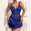Sexy Transparent Lace Nightdress Suit