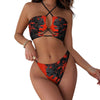 Hunting Skull Halter Bikini Swimsuit Set