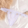 Personalized Lace T-Back Underwear