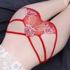 Sexy Rose Embroidered Hollow Low Waist Underpants