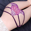 Sexy Rose Embroidered Hollow Low Waist Underpants