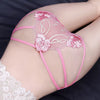 Sexy Rose Embroidered Hollow Low Waist Underpants