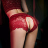 Sexy Hollow out Lace Open Crotch Underpants