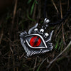 Punk Skulls Evil Eye Pendant