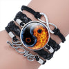 Yin Yang Tai Chi Hand-woven Multi-layered Bracelet