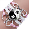 Yin Yang Tai Chi Hand-woven Multi-layered Bracelet