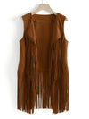 Tassel Slim Fit Skinny Vest