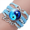 Yin Yang Tai Chi Hand-woven Multi-layered Bracelet