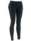 Dark Gothic Women's Lace-Up Pants