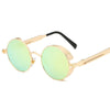 Vintage Punk Round Tinted Sunglasses