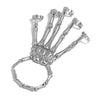 Punk Skull Hand Finger Ring Bracelet