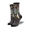 Halloween Funny Jacquard Crew Socks