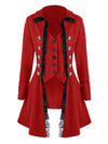 Vintage Style Lace Trim Women's Coat