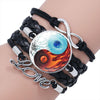 Yin Yang Tai Chi Hand-woven Multi-layered Bracelet