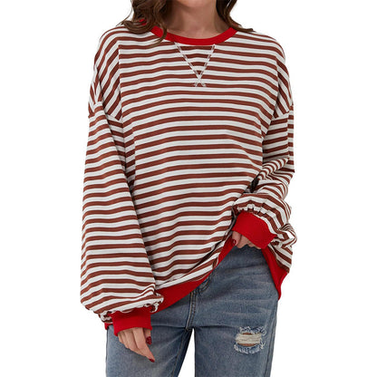 Women's Casual Striped Sweater