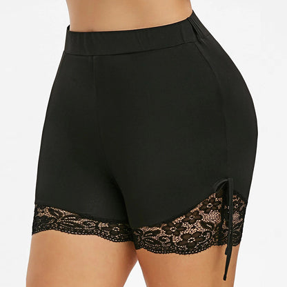 Women's Lace Patchwork Base Shorts