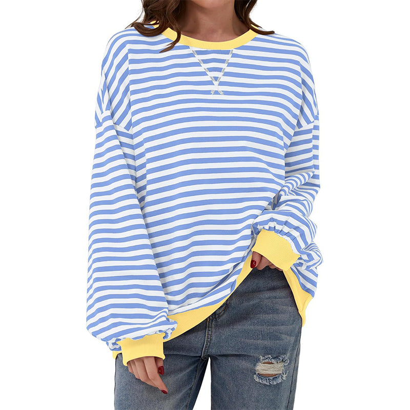 Women's Casual Striped Sweater