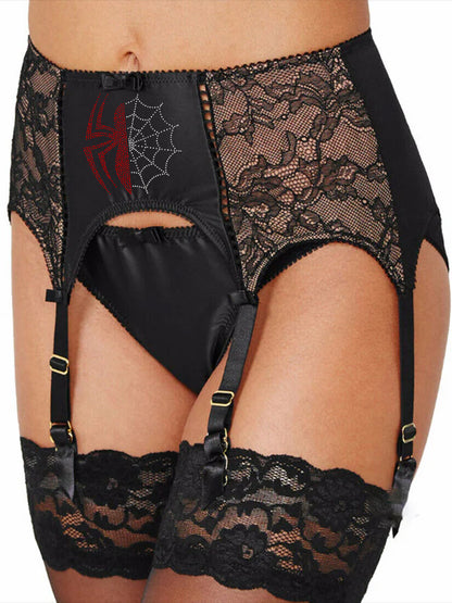 Women's Spider Web Lace Sexy Garter