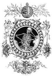 Gothic Skulls Skeletons Printed Sexy Vest