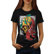 Thorns Death Skull Printed Short-Sleeve T-shirt