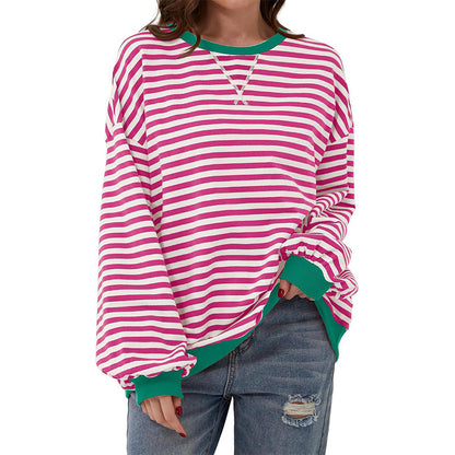 Women's Casual Striped Sweater