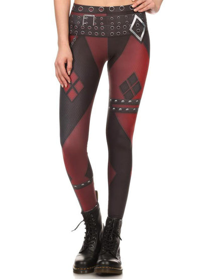 Chain Starry Sky Digital Printed Sexy Leggings