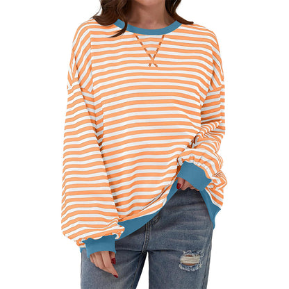 Women's Casual Striped Sweater