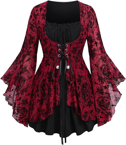 Halloween Lace Tied Dresses