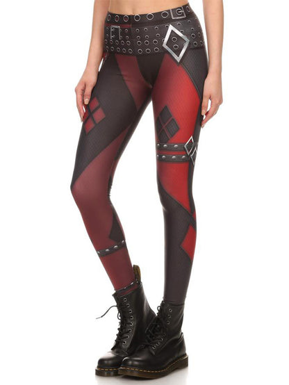 Chain Starry Sky Digital Printed Sexy Leggings