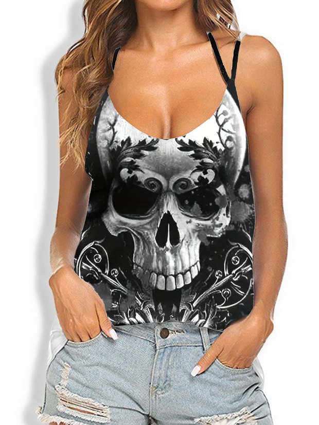 Sexy Mysterious Skull Camisole
