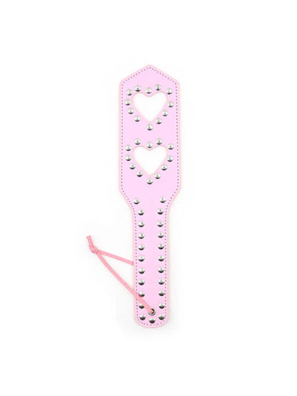 PU Leather Clapping Device Device Love Heart Multi-Nail Toy