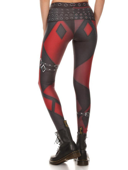 Chain Starry Sky Digital Printed Sexy Leggings