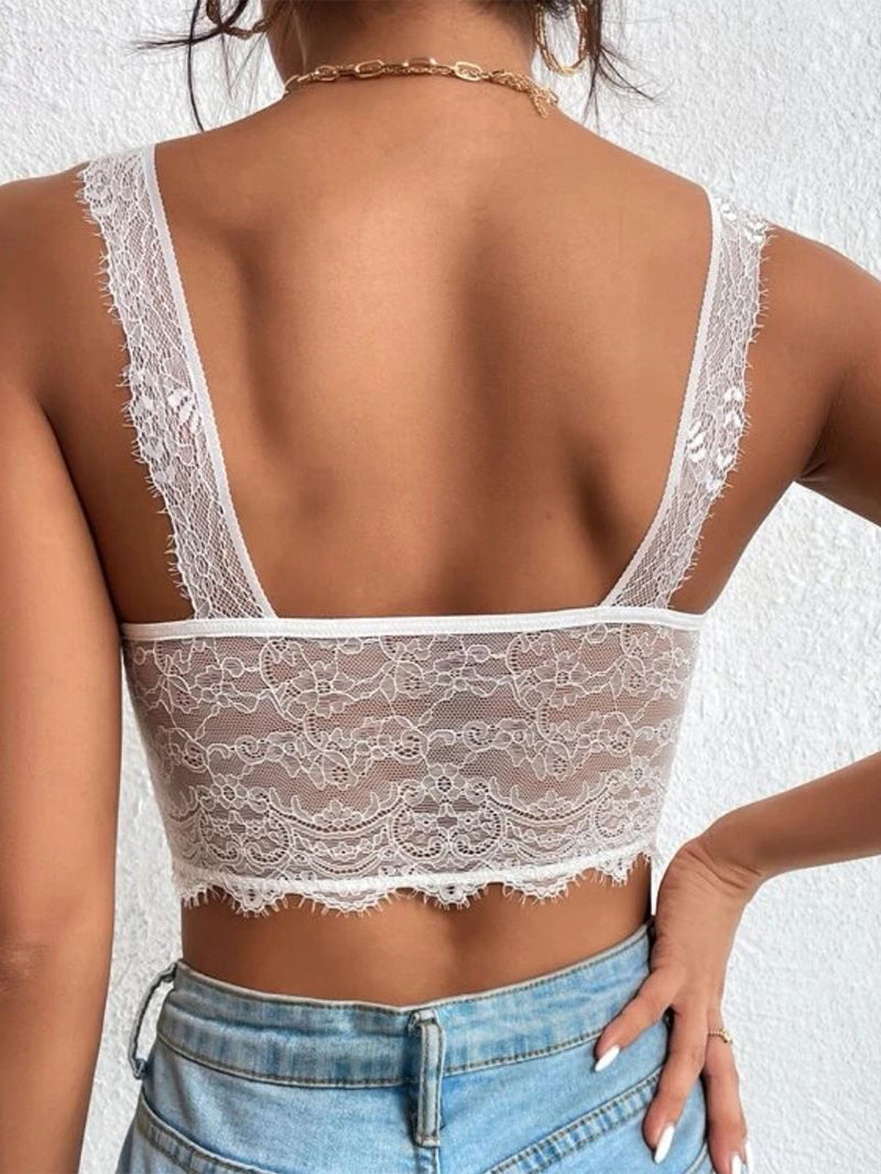 Sexy Lace Underwear Spaghetti-Strap Slip