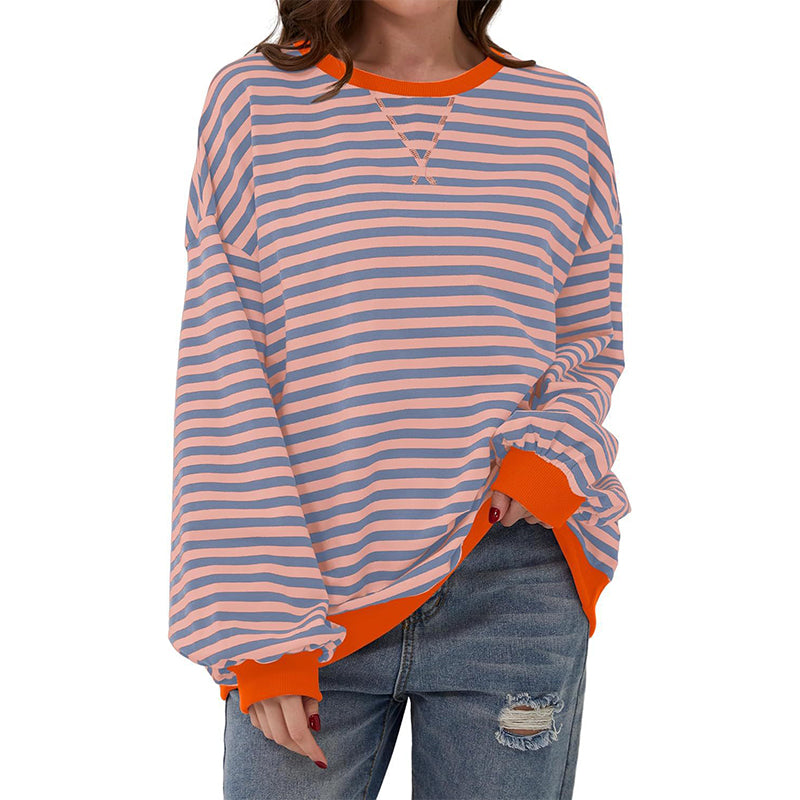 Women's Casual Striped Sweater