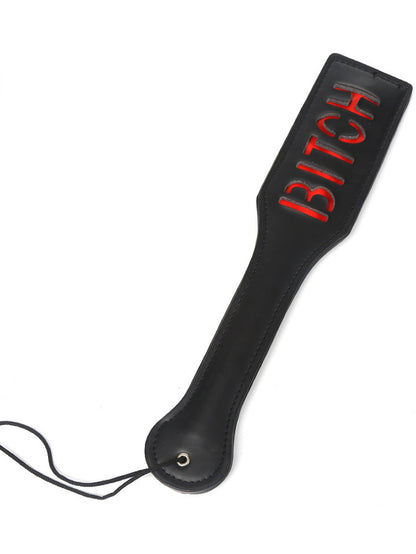 Leather Letter Racket Toy