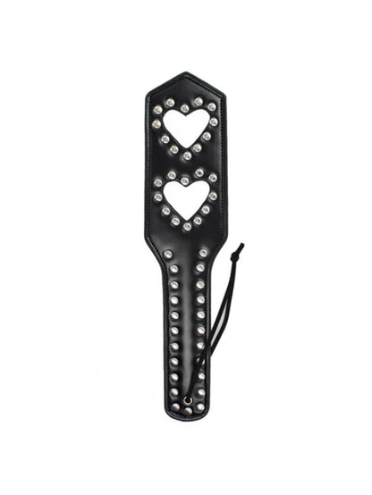 PU Leather Clapping Device Device Love Heart Multi-Nail Toy