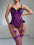 Sexy Lace Bodysuit Stockings Set