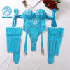 Sexy Lace Push up Bodysuit Stockings Suit