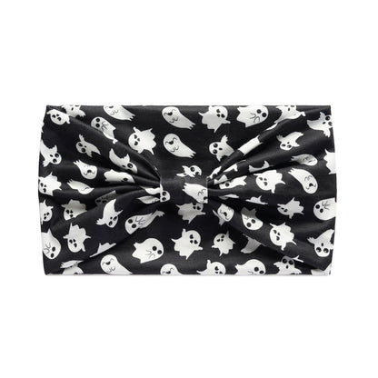 Foulard de bandeau de cheveux absorbant la sueur de sport imprimé crâne gothique