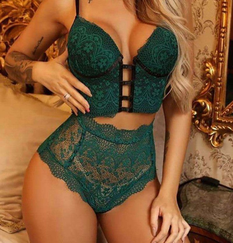 Sexy Lace Bra And Panties 2-piece Set