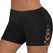 Sexy Cutout Sports Stretch Hot Shorts