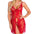 Sexy Lace Split Nightdress Suit