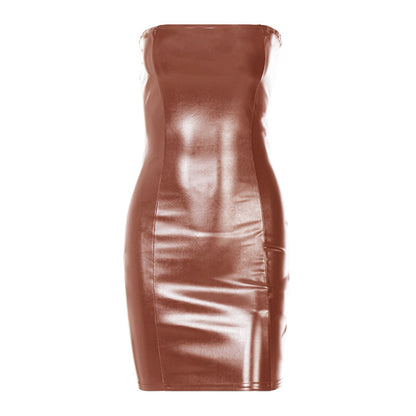 Sexy Temperament-Kleid mit Tube-Top