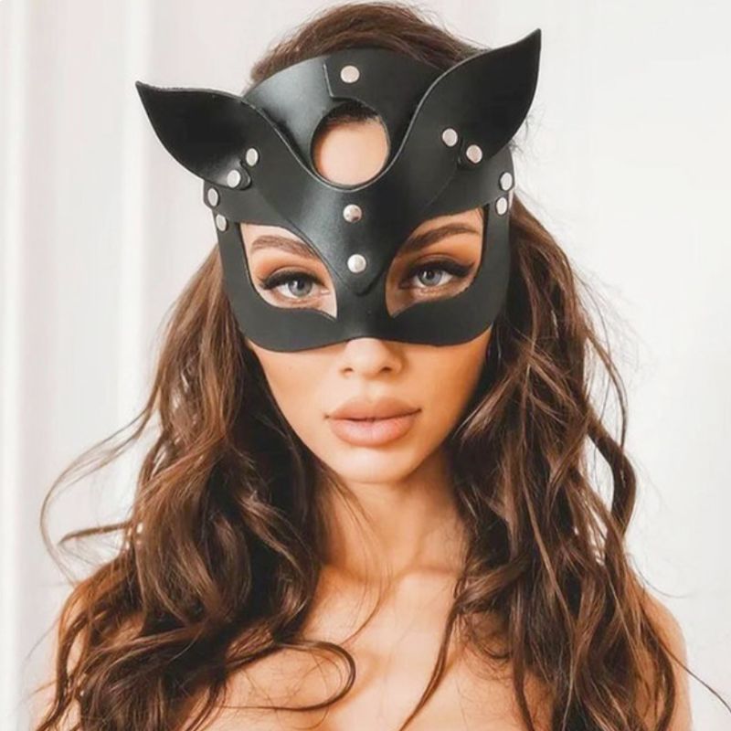 Cat Half Face Masquerade Masks