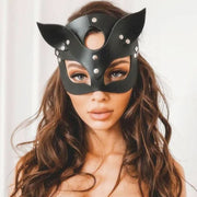 Katzen-Halbgesichtsmasken für Maskenbälle