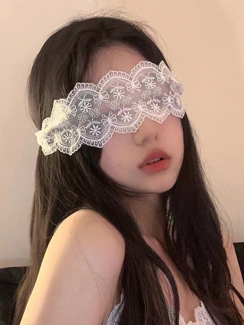 Sexy Women's Lace Blinders Accessories